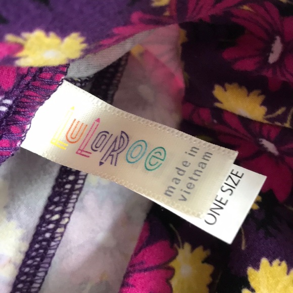 🌺 3 for $15 🌺 LuLaRoe Floral Print Leggings - Picture 2 of 2
